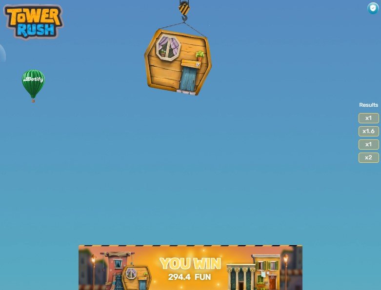 Tower Rush Echtgeld Session